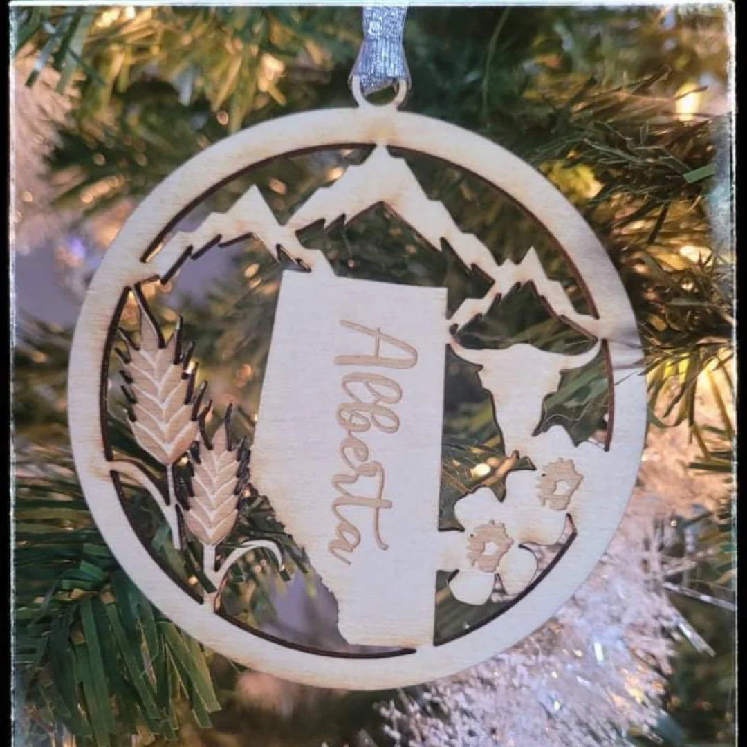 Alberta Ornament