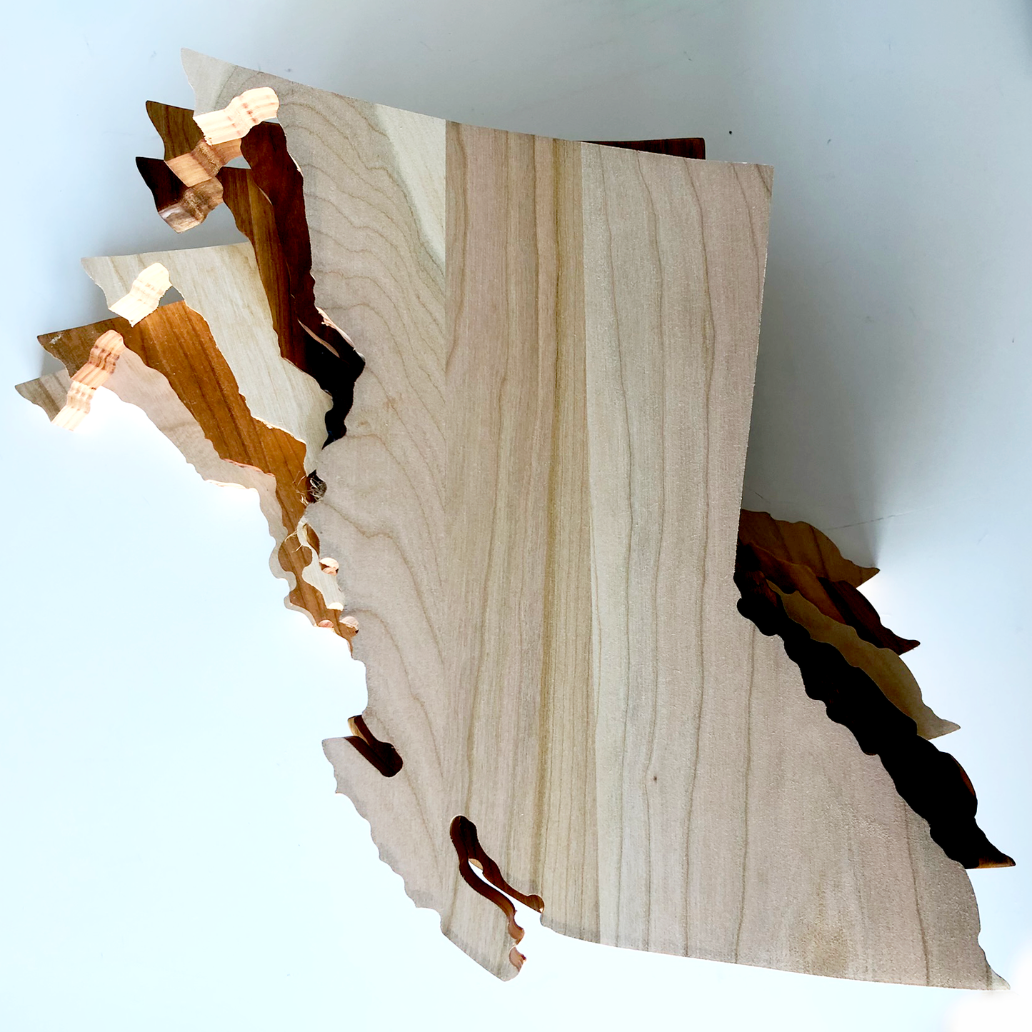 British Columbia Shaped Charcuterie Board