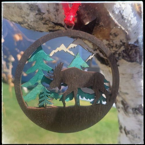 Moose Ornament