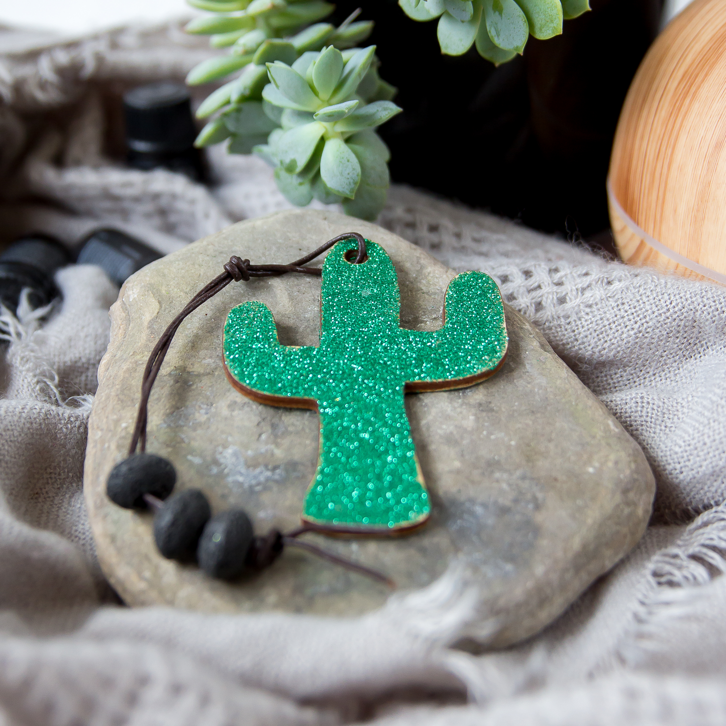 Cactus Reusable Essential Oil Diffuser