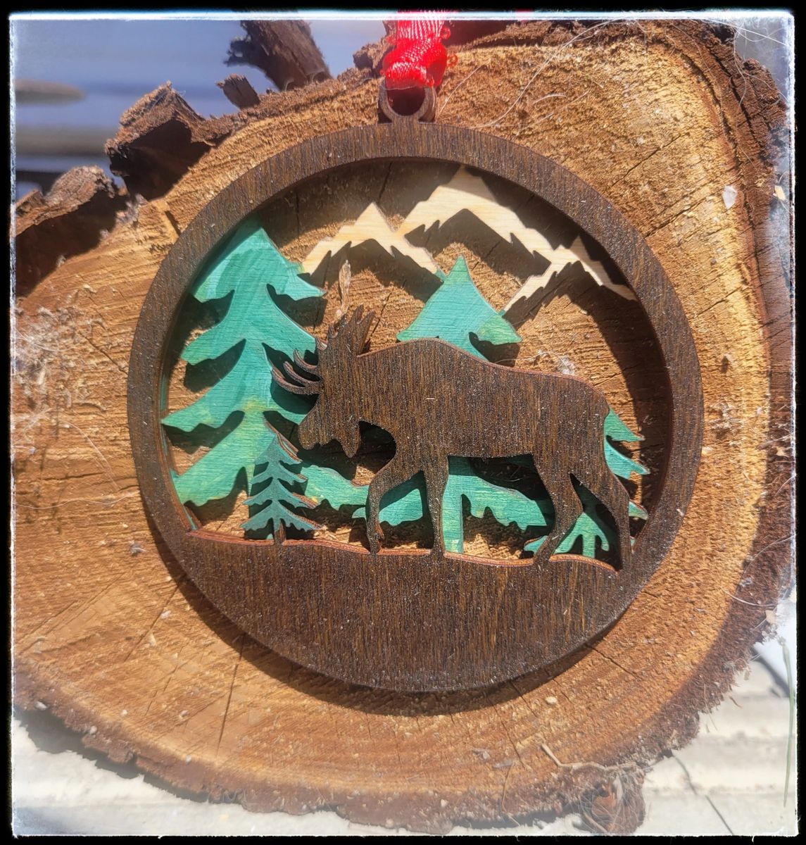 Moose Ornament