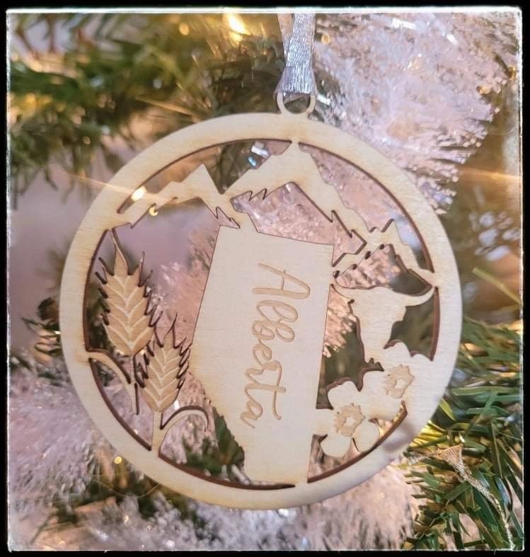 Alberta Ornament