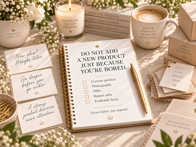 Do Not Add a New Product Just Because You’re Bored.