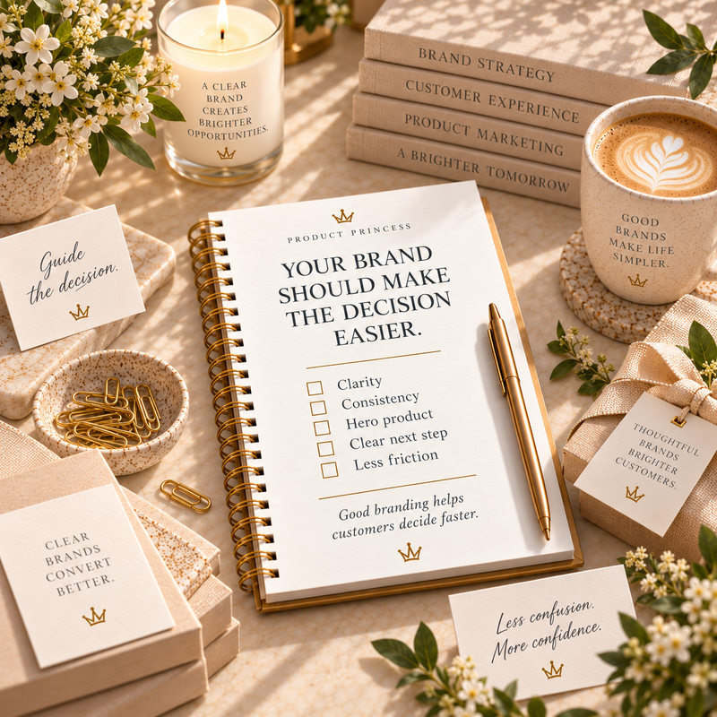 Your Brand Should Make the Decision Easier.