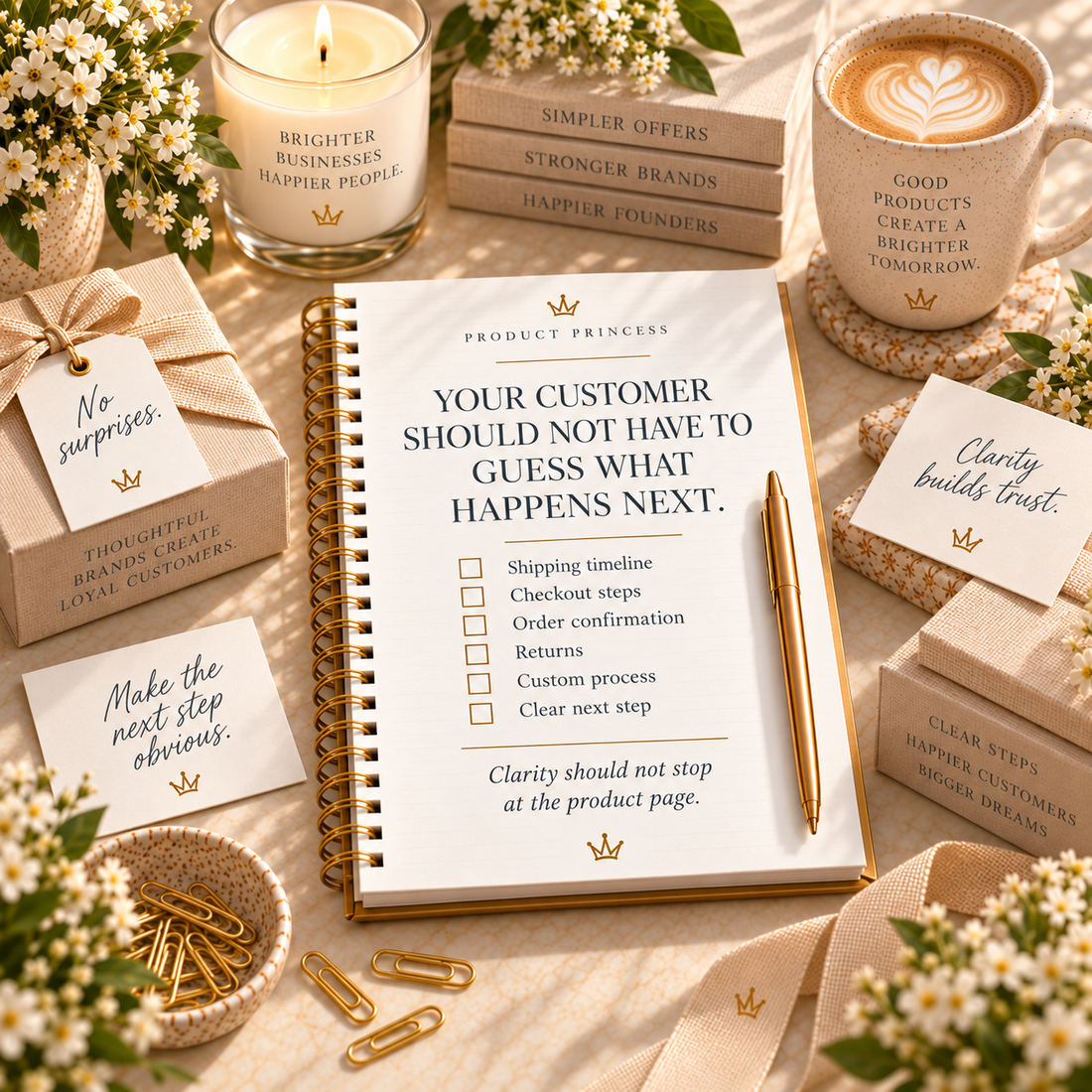 Your Customer Should Not Have to Guess What Happens Next.