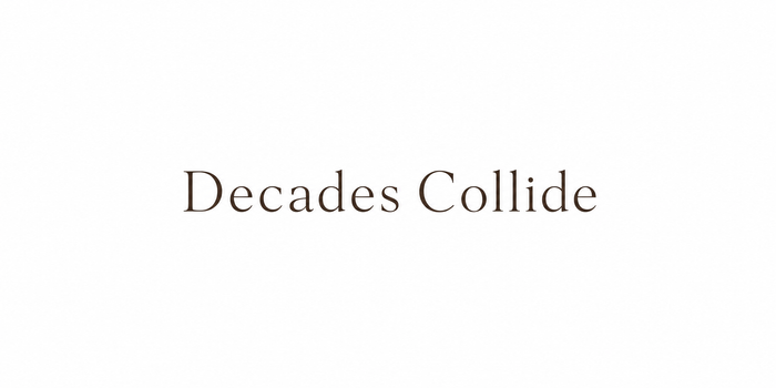Decades Collide brand photography