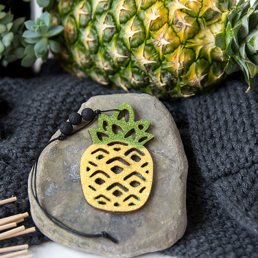 Pineapple Reusable Essential Oil Diffusers - DELAKIT